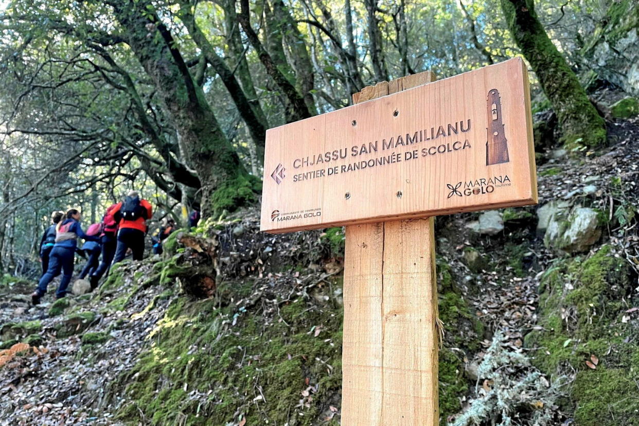 Photo d'illustration du sentier de randonnée de Scolca, en Corse.  - Credit:DR