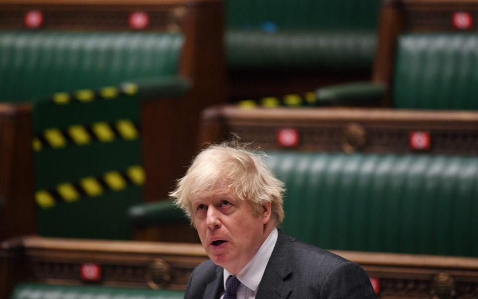 Brace for Boris: PMQs will take place from midday - AFP