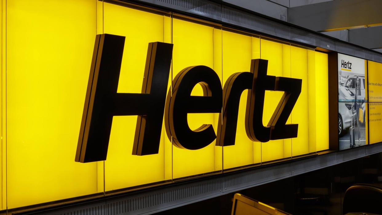 Hertz rental car