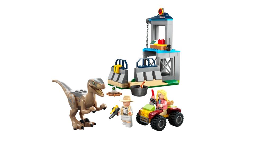 LEGO Jurassic Park Velociraptor Escape