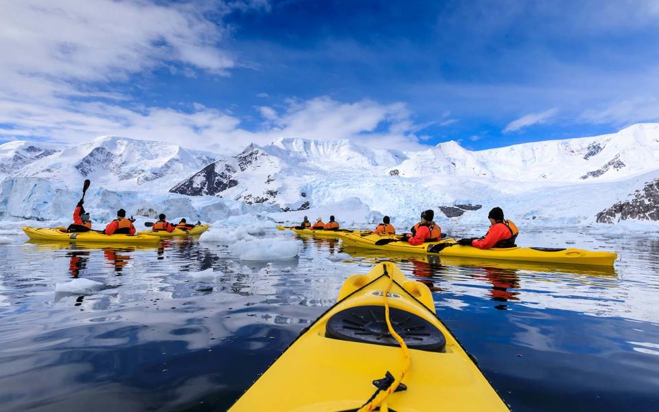 Sea Kayaking in Antarctica