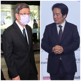 前副總統陳建仁（左）、現任副總統賴清德（右）。（資料照片合成）