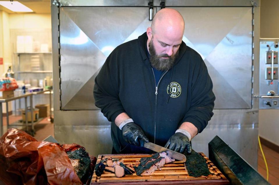 John Atwell, owner of Jousting Pigs BBQ.