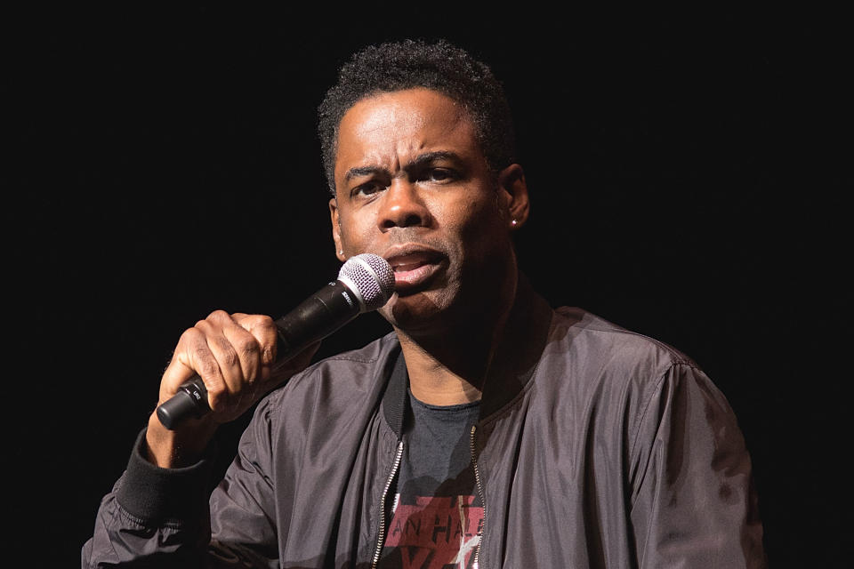 Closeup of Chris Rock