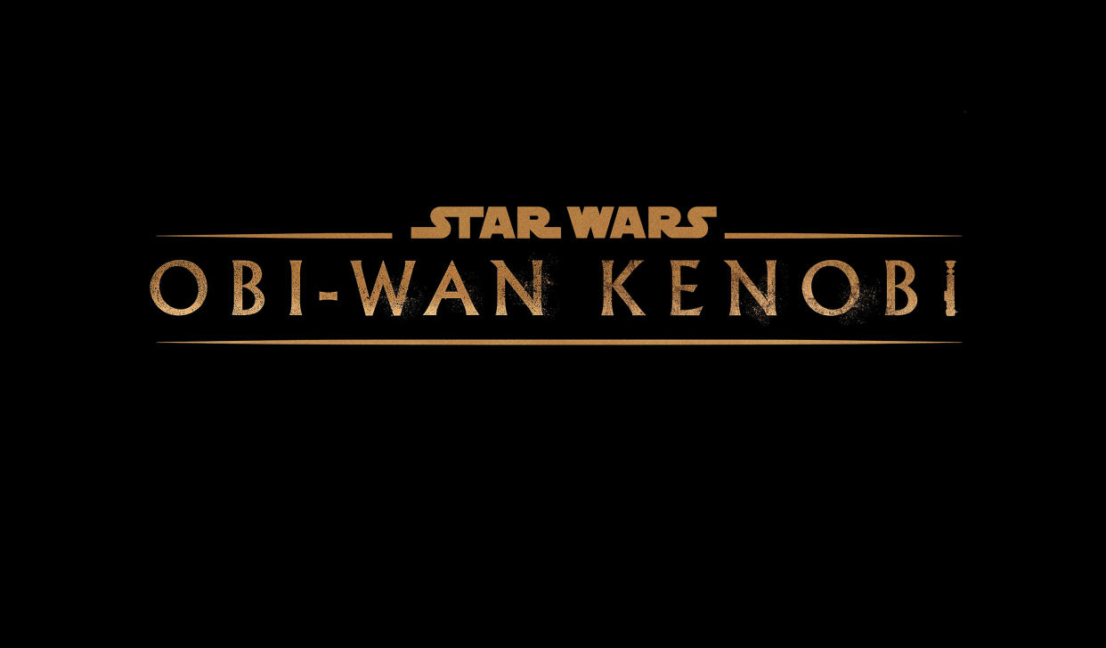 The title treatment for Obi-Wan Kenobi (Disney)