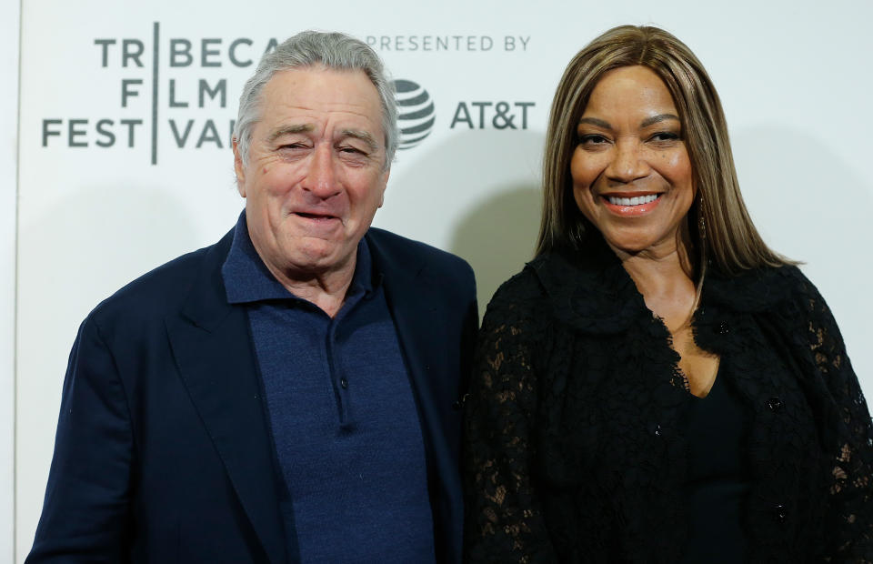 Robert De Niro and Grace Hightower De Niro attends 2018 Tribeca Film Festival closing night screening of 