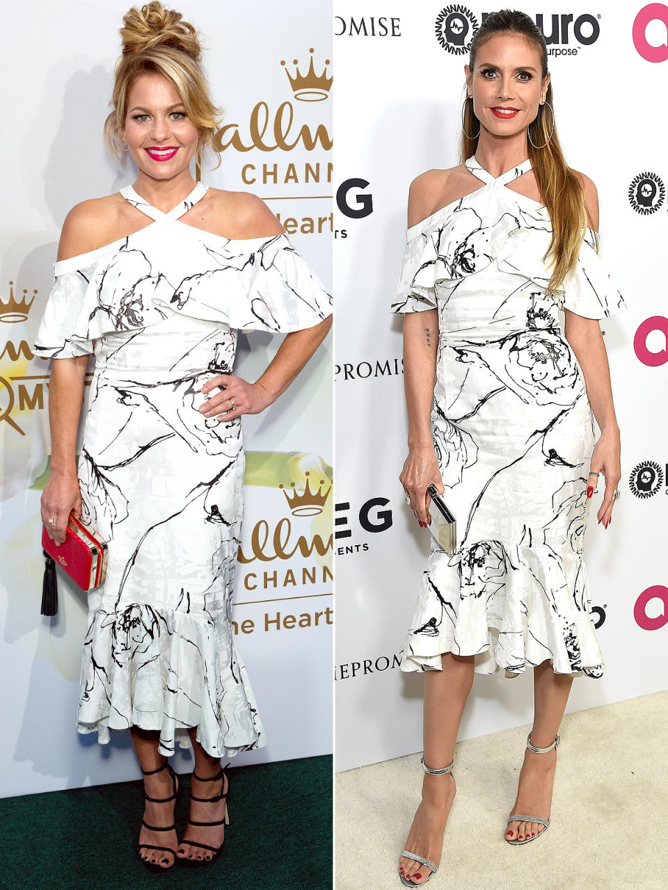 CANDACE CAMERON BURE VS. HEIDI KLUM