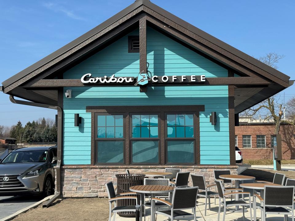Caribou Coffee is opening a second drive-thru and pick-up location in metro Detroit.