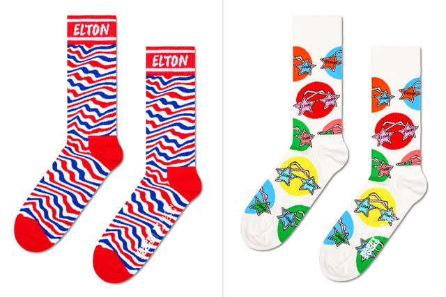 <p>Happy Socks</p> Happy Socks Elton John "Unapologetically Yourself" collection