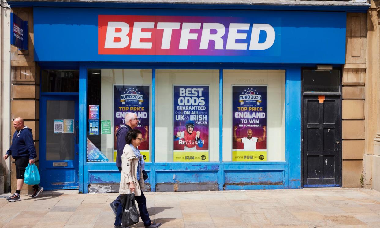 <span>Betfred said the problem had been resolved.</span><span>Photograph: Christopher Thomond/The Guardian</span>