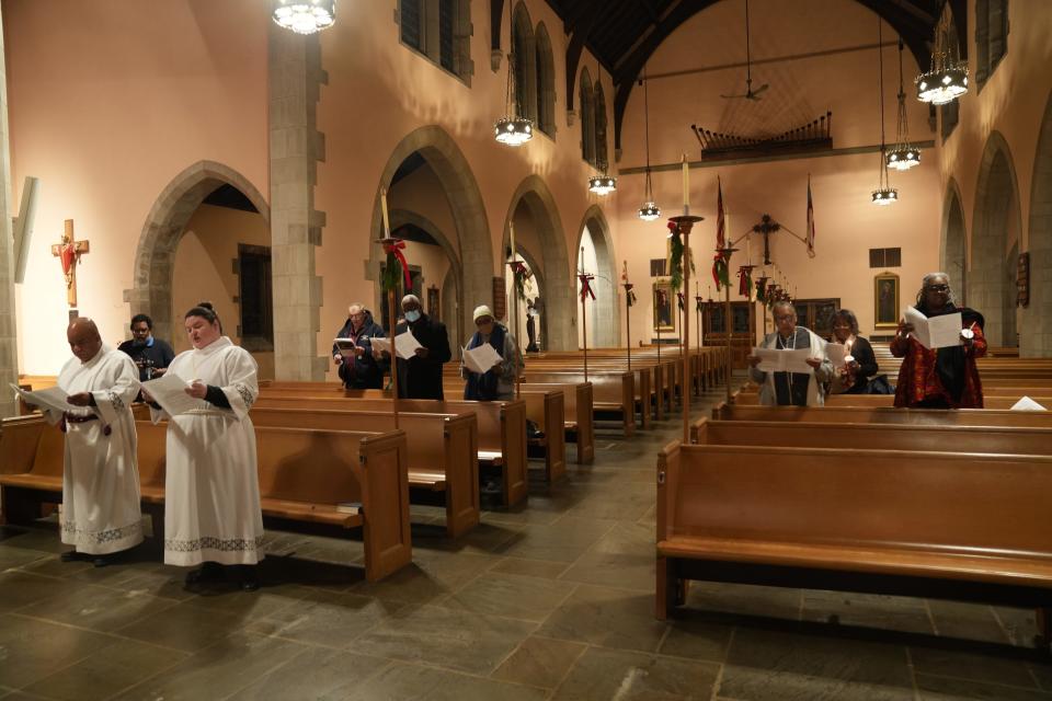 The Blue Christmas Service reaches out to those who may not be feeling the Christmas joy and to help people celebrate the birthday of Christ without singing jingle bells or joy to the world. A service was held and also live streamed from the Trinity Episcopal Cathedral in Trenton, NJ on December 21, 2022.