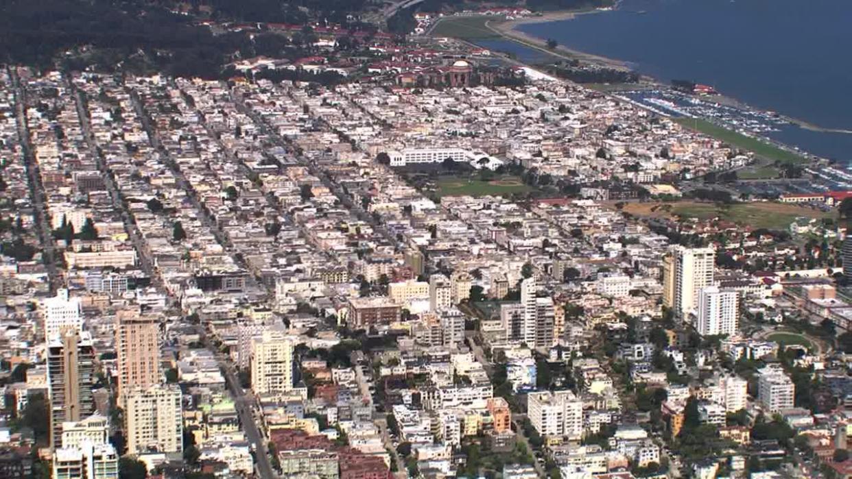 <div>FILE ART - San Franciscos skyline and bay.</div>