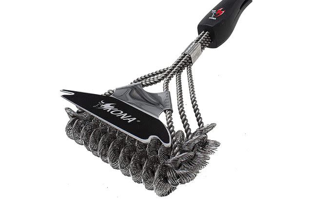 BBQ Grill Brush Bristle Free for Outdoor Grill, BBQ Accessories with 2  Sponge Replaceable Grill Brush Head, Steam Grate Cleaner,BBQ Cleaning Brush,Grill  Brush Set, Bristle Free Grill Brush and Scraper - Yahoo