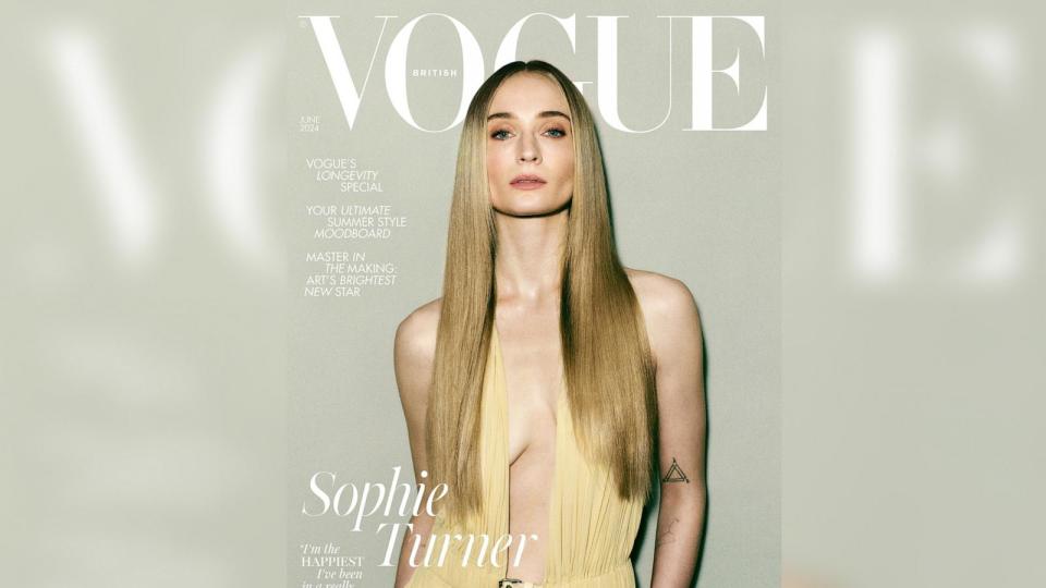 PHOTO: Sophie Turner is opening up about her split from Joe Jonas. (Mikael Jansson/British Vogue)