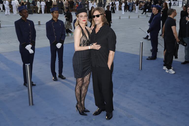 Kruger asistió al evento junto con su marido, el actor estadounidense Norman Reedus. La actriz y modelo alemana fue una de las más miradas de la velada