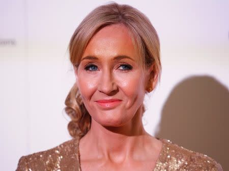 Author J.K. Rowling hosts a special family fundraising evening in aid of her children's charity, Lumos, at the "Warner Bros. Studio - The Making of Harry Potter in Hertfordfshire" in London November 9, 2013. REUTERS/Olivia Harris
