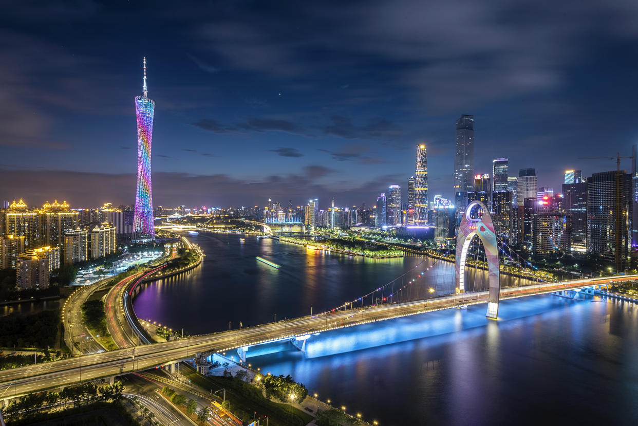 Night view of Guangzhou. (Photo: Gettyimages)