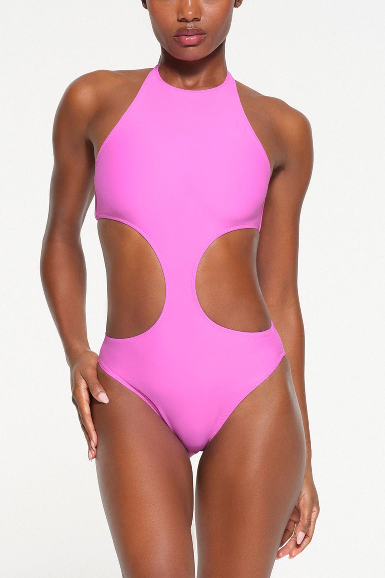 <p><a href="https://go.redirectingat.com?id=74968X1596630&url=https%3A%2F%2Fskims.com%2Fproducts%2Fsignature-swim-halter-monokini-neon-orchid&sref=https%3A%2F%2Fwww.elle.com%2Ffashion%2Fshopping%2Fg60212808%2Fbest-cut-out-one-piece-swimsuits%2F" rel="nofollow noopener" target="_blank" data-ylk="slk:Shop Now;elm:context_link;itc:0;sec:content-canvas" class="link rapid-noclick-resp">Shop Now</a></p><p>Halter Monokini</p><p>skims.com</p><p>$88.00</p>