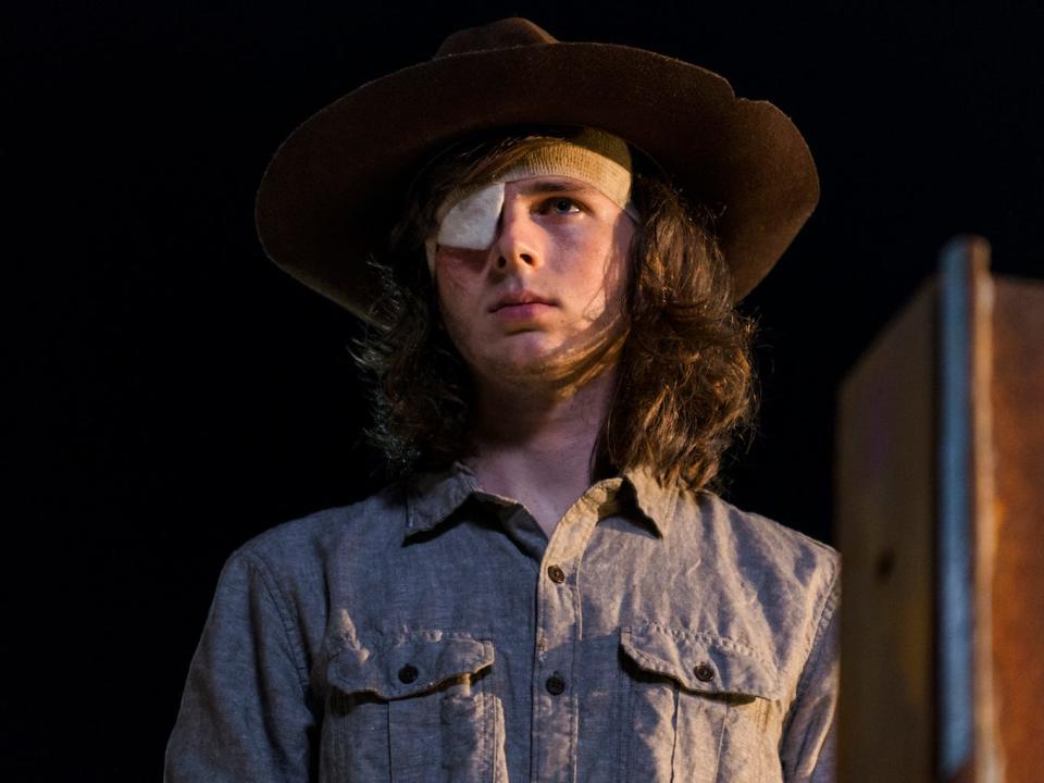 carl walking dead 808 