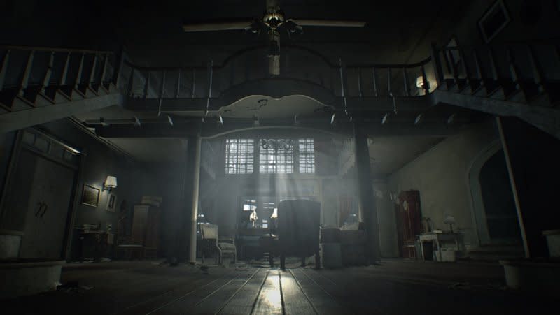 Shadow and light in Resident Evil 7 Biohazard