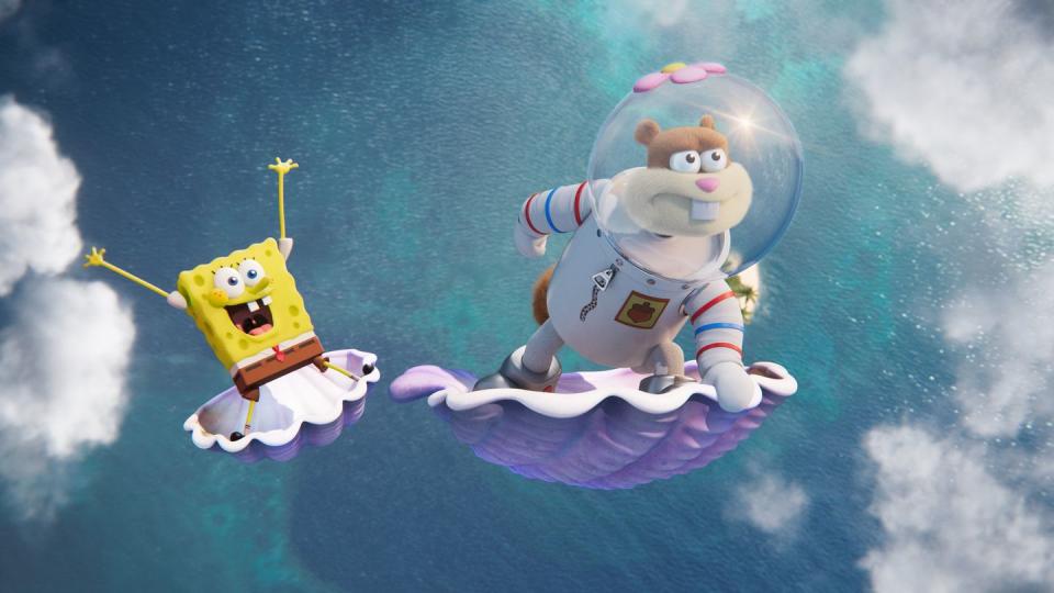 saving bikini bottom the sandy cheeks movie