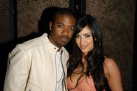 <p>In 2007, XXX footage of a yet-to-be-A-list Kim Kardashian fornicating with Ray J landed in the hands of the porn company Vivid Entertainment, which distributed it to millions as <em>Kim Kardashian, Superstar</em>. Kim originally sued to try to stop the tape’s release, but then settled with a deal that <a href="http://pagesix.com/2017/03/27/the-kim-kardashian-sex-tape-an-oral-history/" rel="nofollow noopener" target="_blank" data-ylk="slk:reportedly enabled;elm:context_link;itc:0;sec:content-canvas" class="link ">reportedly enabled</a> her to cash in to the tune of $5 million. The rest is history.</p>