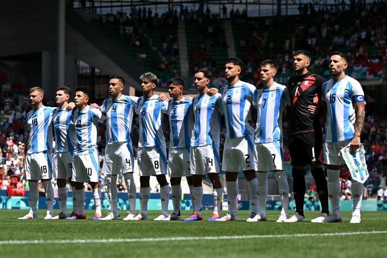 La primera formación de la selección argentina en los Juegos Olímpicos París 2024