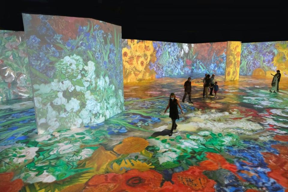 Beyond Van Gogh: The Immersive Experience will be open in Albuquerque from March 2-May 1, 2022.