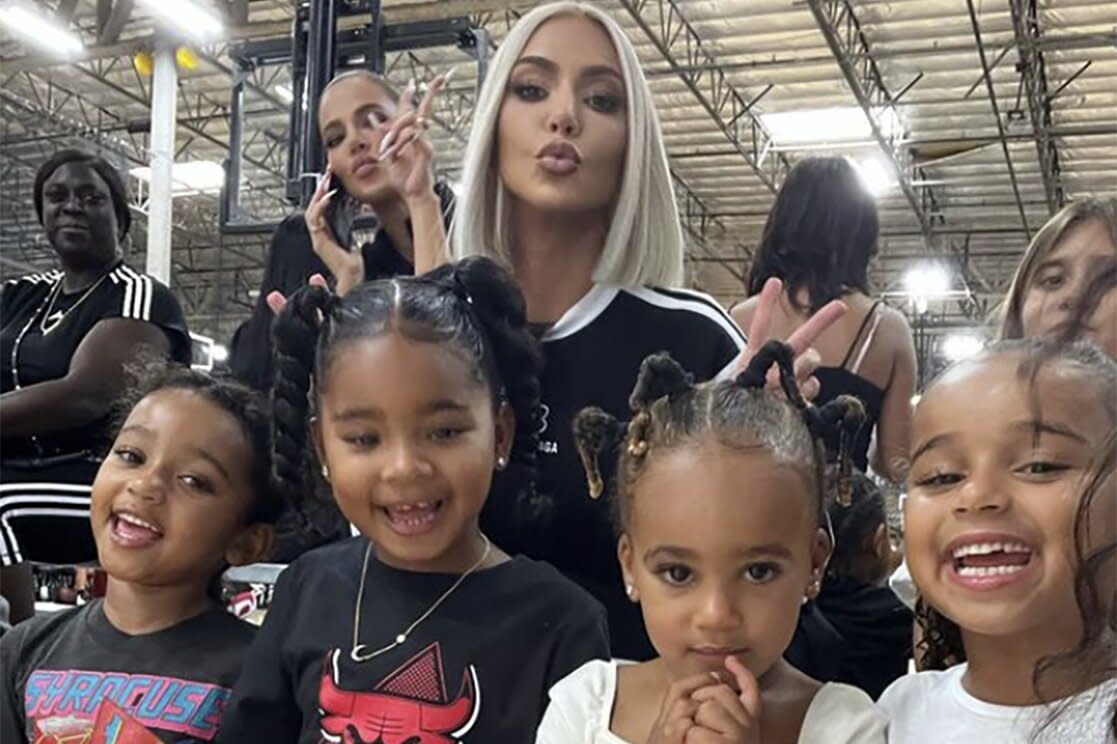 Natalie Halcro/Instagram . https://www.instagram.com/stories/nataliehalcro/2888433648266644997/. Kim Kardashian and Sister Khloé Cheer on Daughter North West at Basketball Game: 'Go North!'