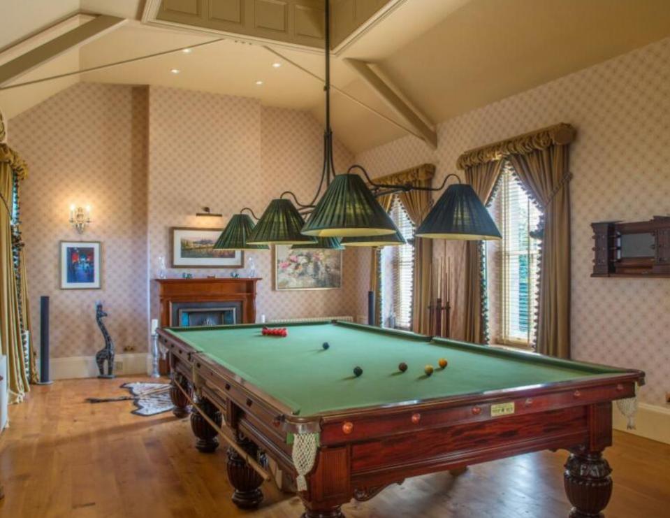 South Wales Argus: The home has a specious games room. Picture: Knight Frank