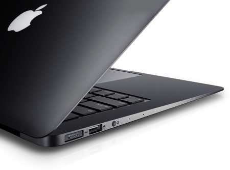 black macbook