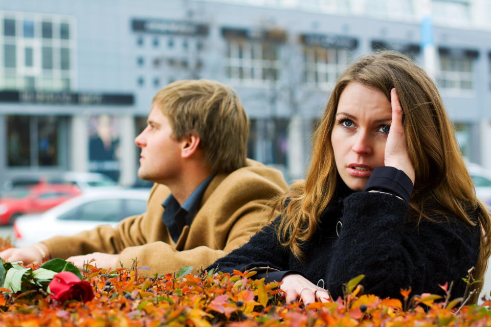 The woman isn’t sure about dating the man. Photo: Getty