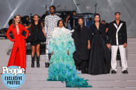 <p>"So grateful to have closed the Fashion for Relief runway show alongside Naomi in the final act." </p>