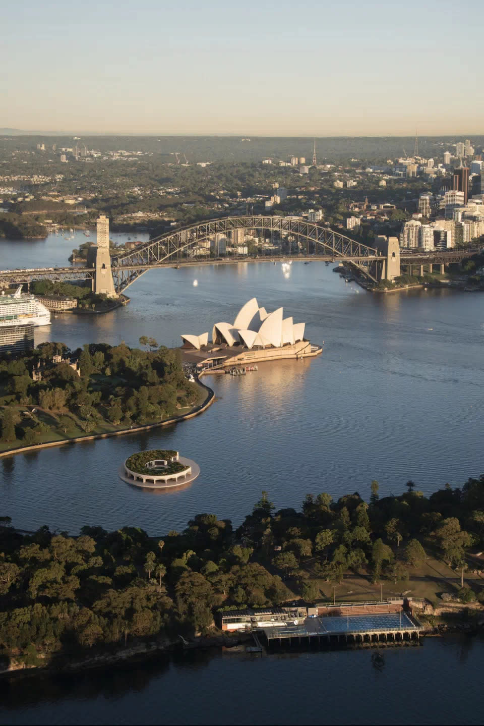 Es gibt immer mehr Widerstand gegen die neuen Pläne, eine Luxusvilla zu bauen, die den Blick von Osten aus auf das Opernhaus von Sydney versperren wird Foto: Third Aesthetic
