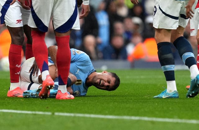 Rodri facing long lay-off and will need surgery – Pep Guardiola