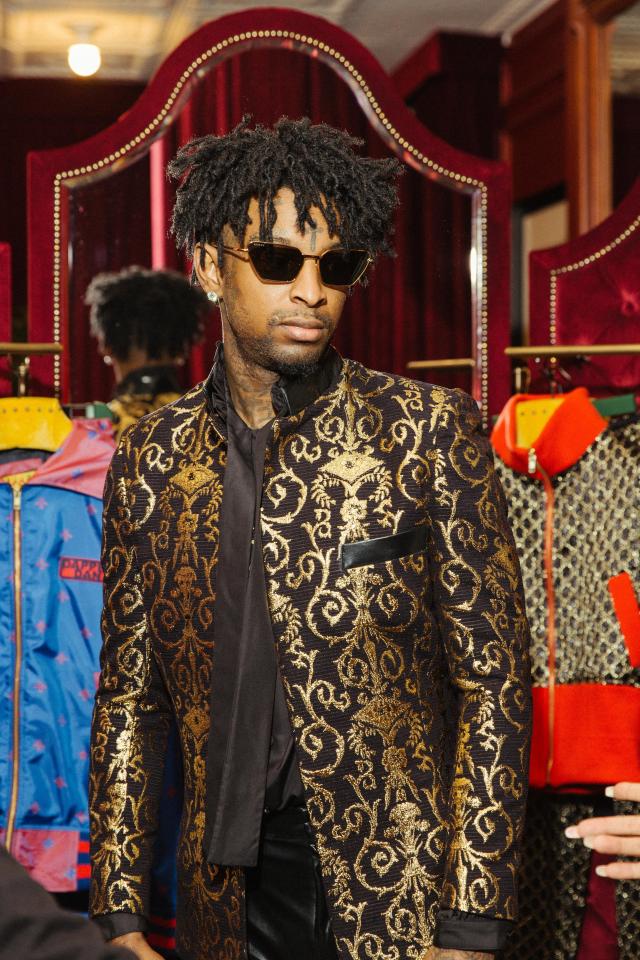 21 Savage Hits His First Met Gala Wearing a Piece of Hip-Hop History