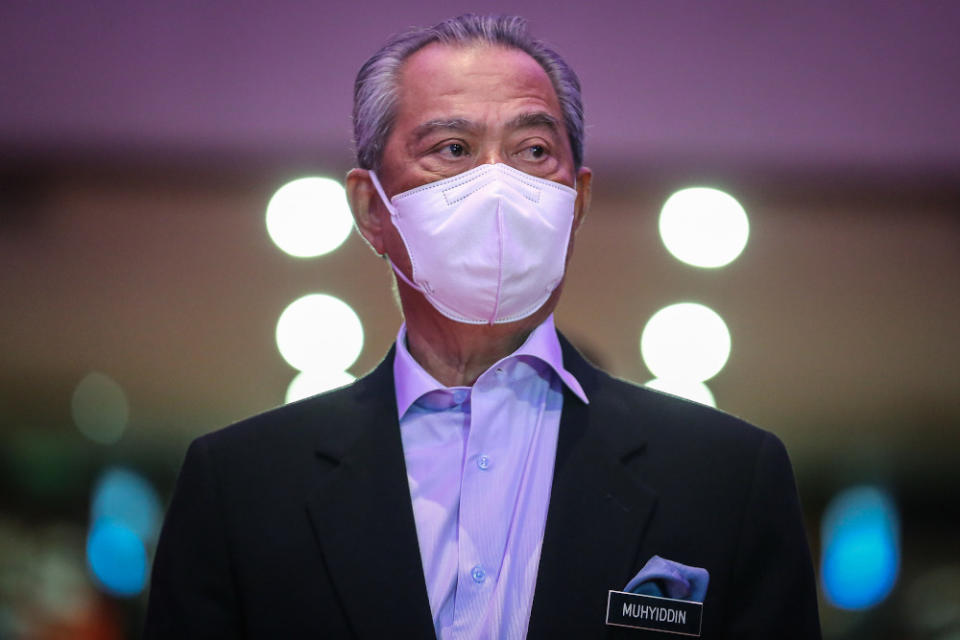 Whether with Umno or Opposition parties, the political horse trading will continue to burden the current administration, and with a general election seemingly off the table because of the pandemic, it is looking like an impasse no matter which path Muhyiddin chooses. — Picture by Yusof Mat Isa