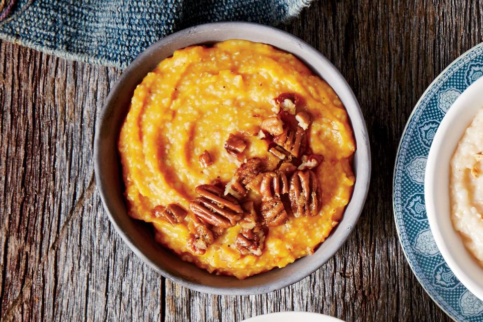 Spiced Pumpkin Grits