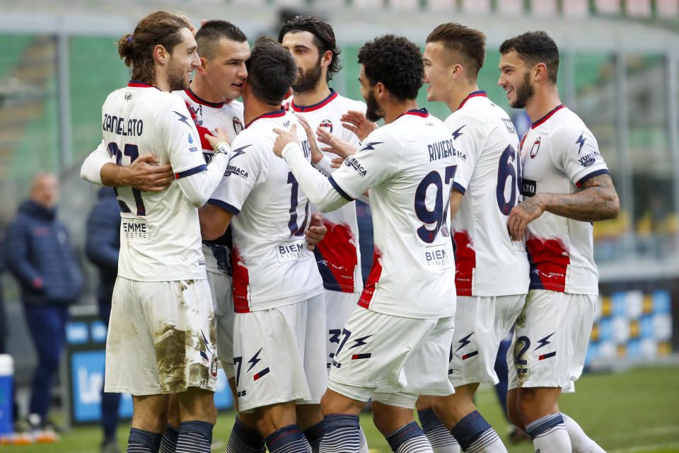 Il Crotone (AP Photo/Antonio Calanni)