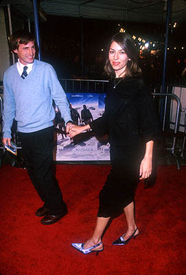 Sofia Coppola and husband at the Mann Village Theater premiere of Warner Brothers' Three Kings