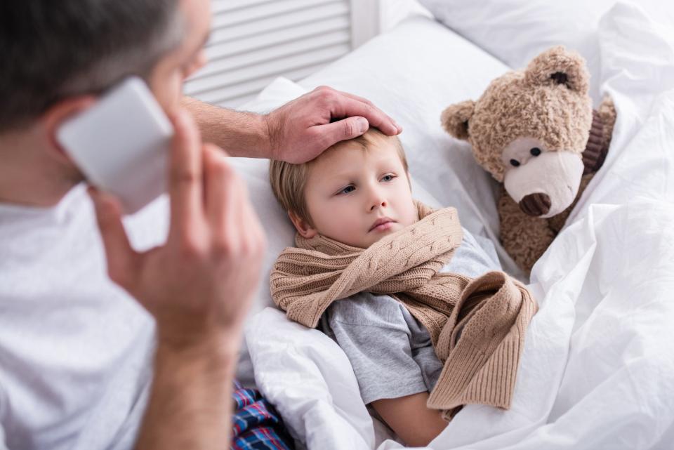 Is your child sick enough to stay home? Parents can call their pediatrician with questions.