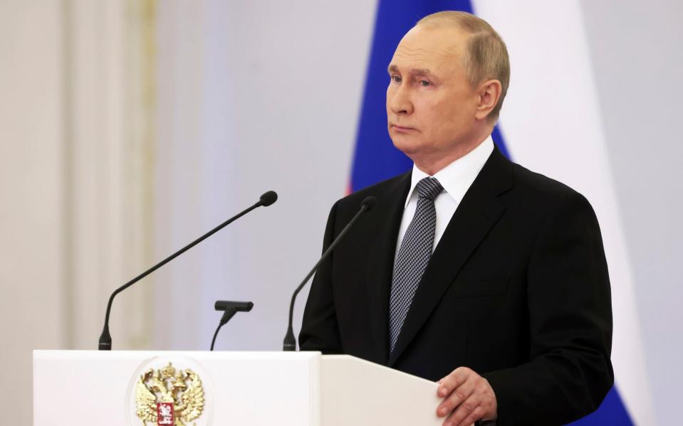 Vladimir Putin - Mikhail Metzel, Sputnik, Kremlin Pool Photo via AP