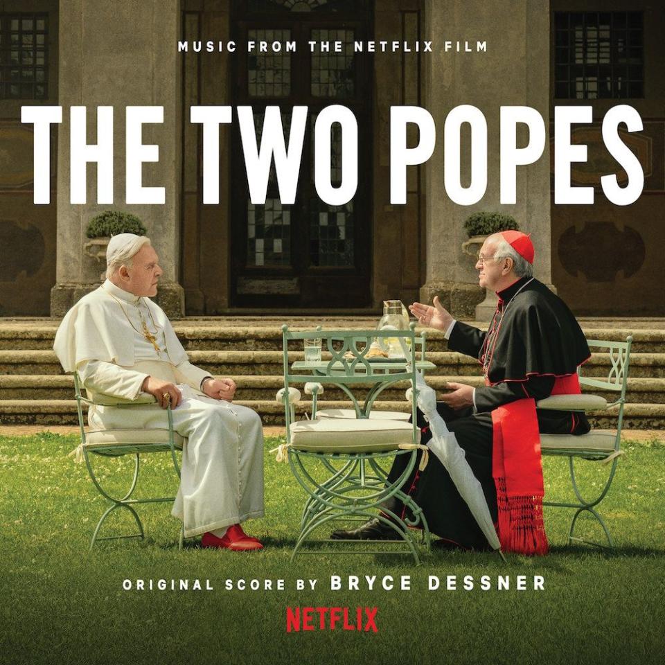 dessner two popes soundtrack score The Nationals Bryce Dessner details The Two Popes soundtrack, shares Walls 2: Stream