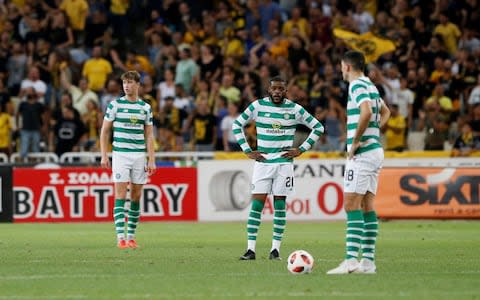 Celtic suffered an early exit from the Champions League in the third qualifying round - Celtic suffered an early exit from the Champions League in the third qualifying round - Credit: Reuters