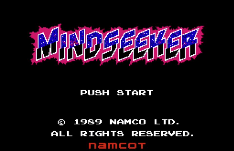 "<p>《Mindseeker》標題畫面。</p><br