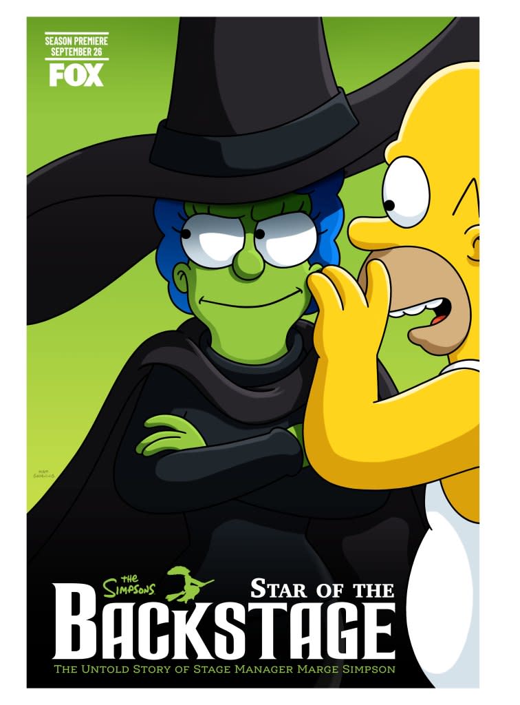 “The Simpsons” does “Wicked” - Credit: Fox