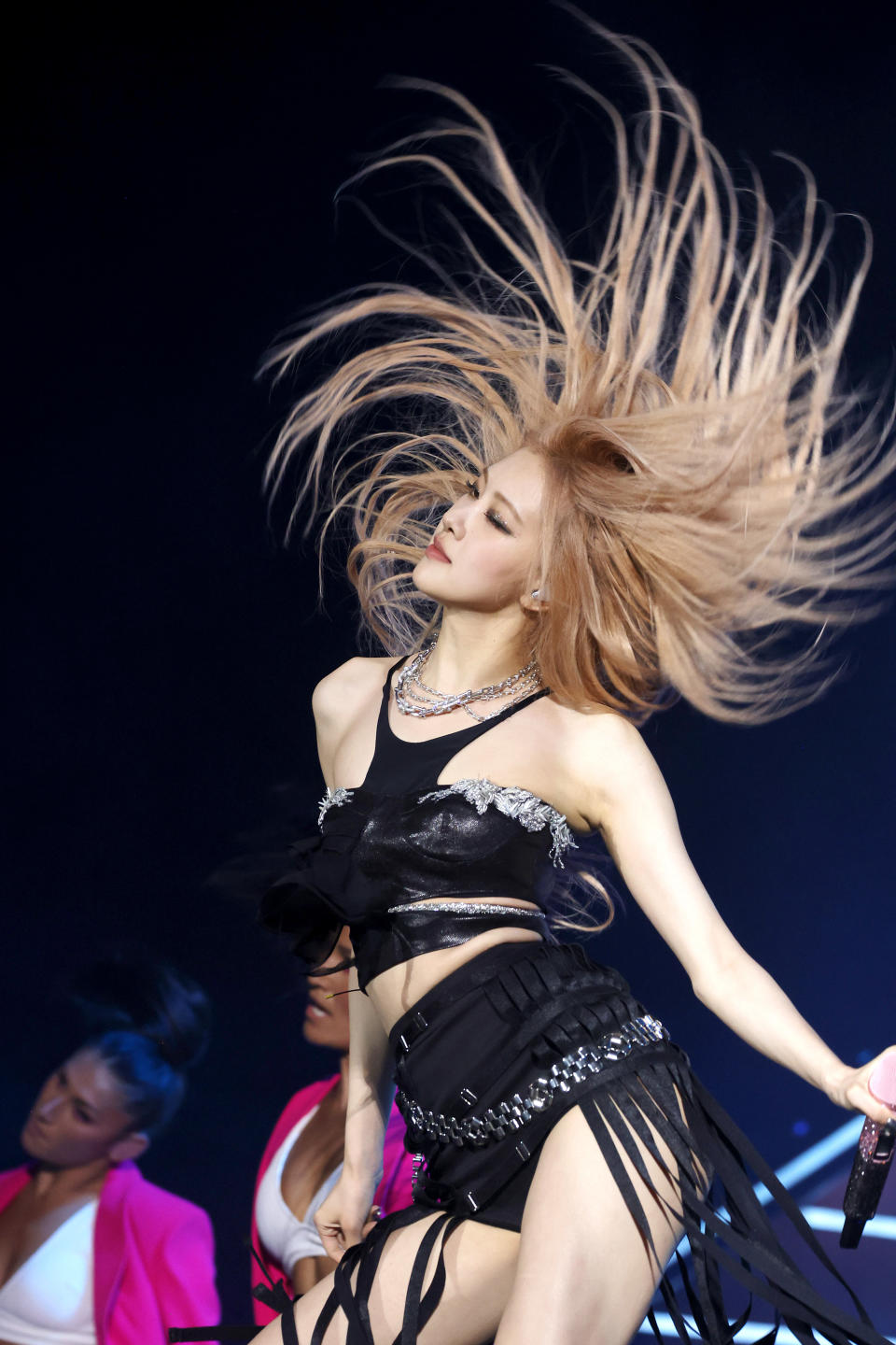 Rosé of BLACKPINK performs at the Coachella Stage April 15, 2023. (Photo: Frazer Harrison/Getty Images for Coachella)