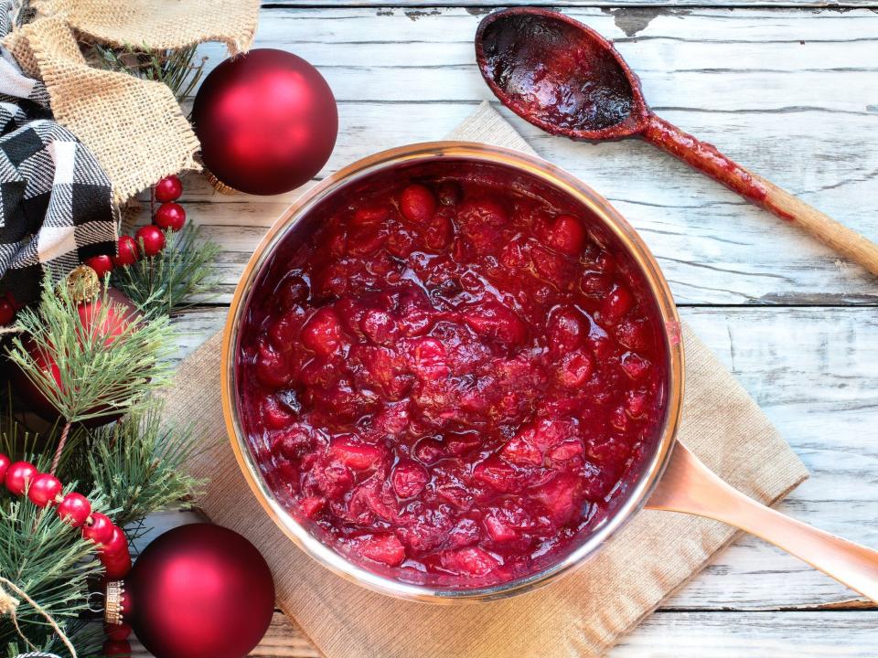 cranberry sauce