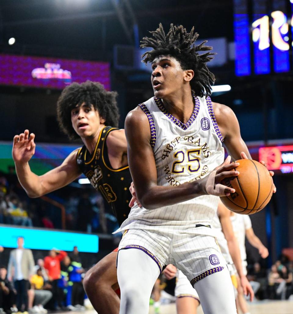 Jayden Quaintance plays for Word of God Christian Academy in Raleigh, North Carolina, the same school that produced UK basketball legend John Wall.