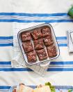 <p>These aren't your average brownies. This easy recipe uses beer and flakes of sea salt to enhance the flavor!</p><p><a href="https://www.countryliving.com/food-drinks/recipes/a42463/fudgy-stout-brownies-recipe/" rel="nofollow noopener" target="_blank" data-ylk="slk:Get the recipe for Fudgy Stout Brownies" class="link "><strong>Get the recipe for Fudgy Stout Brownies</strong></a><strong>.</strong></p>